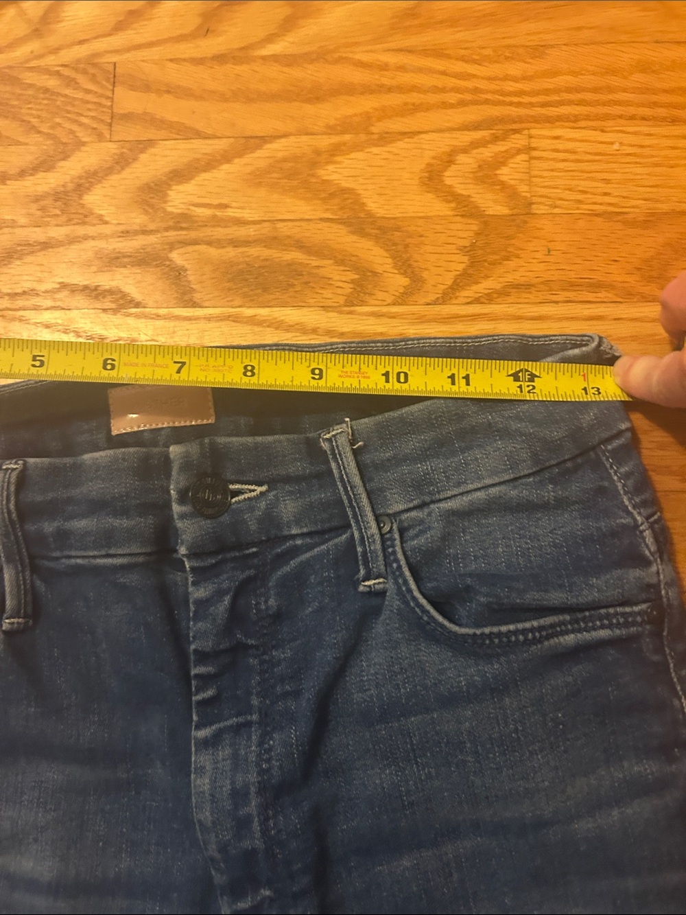 MOTHER High Rise Dark Blue Women's Jeans